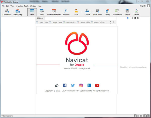 Navicat for Oracle免安装破解版