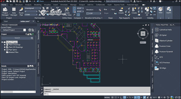 Autodesk AutoCAD Plant 3D 2022中文破解版