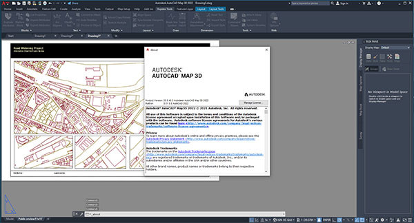 Autodesk AutoCAD Map 3D 2022中文破解版