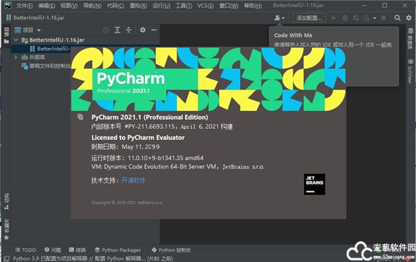 JetBrains PyCharm 2021中文版